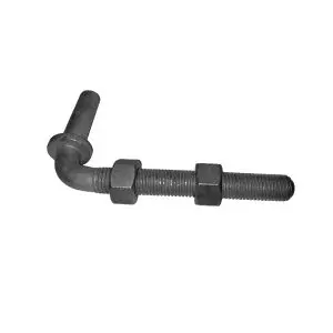 Boulon coudé galvanisé 3/4