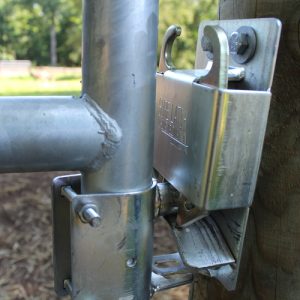 Two-Way Lockable Latch - Galvanized