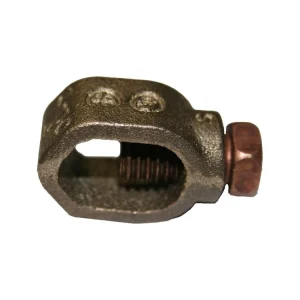 Collier de serrage en laiton pour tige de mise à la terre