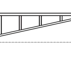Barrière Biseauté 3' haut